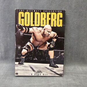 WWE: Goldberg - The Ultimate Collection DVD 2013 WWE 3-Disc Set B2-32
